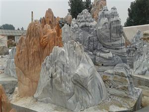 南阳晚霞红假山价格